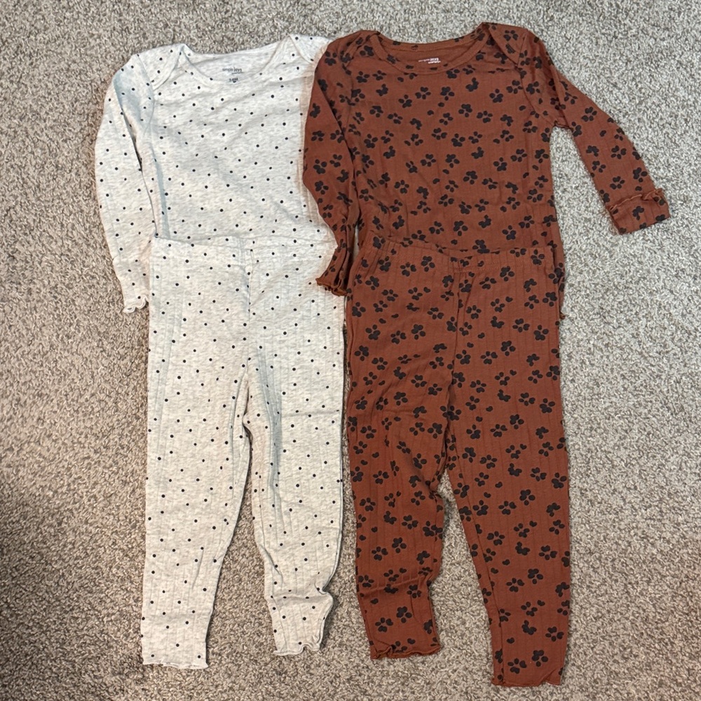 Toddler Girl 24 month sets brand new long sleeve and pants